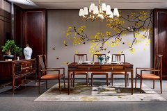 新中式家具—客廳八大方位布局，大富大貴風(fēng)水